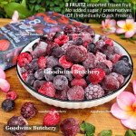 8Fruitz IQF frozen fruit STRAWBERRY 8 Fruitz 500g
